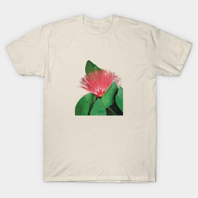 ‘Ōhi’a Lehua, native Hawaiian plant T-Shirt by NadJac